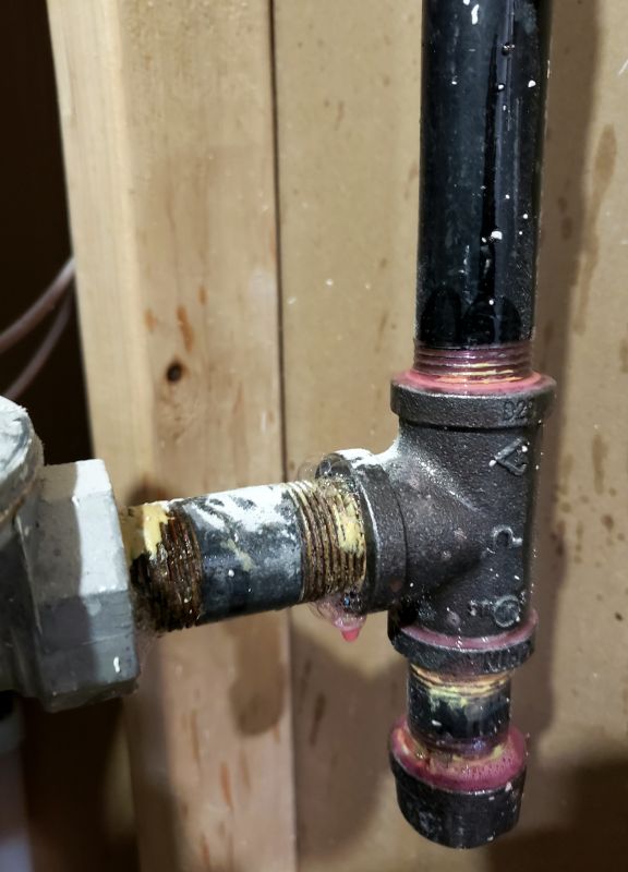 Finished Burst Pipe Repairs